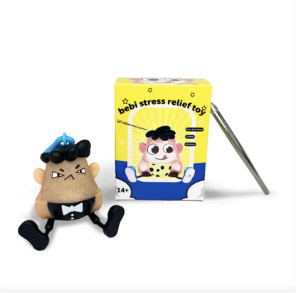 Stress Relief Key-chain w/ Tweezers