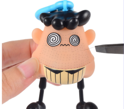 Stress Relief Key-chain w/ Tweezers