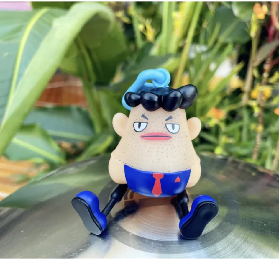 Stress Relief Key-chain w/ Tweezers